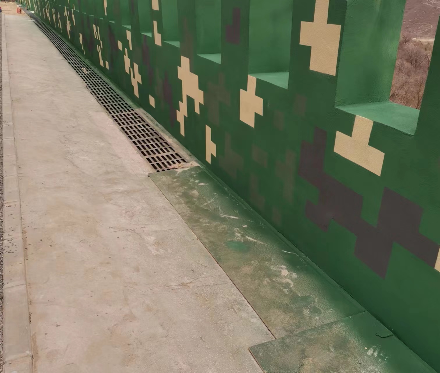 葫芦岛围墙迷彩喷涂,数迷彩漆